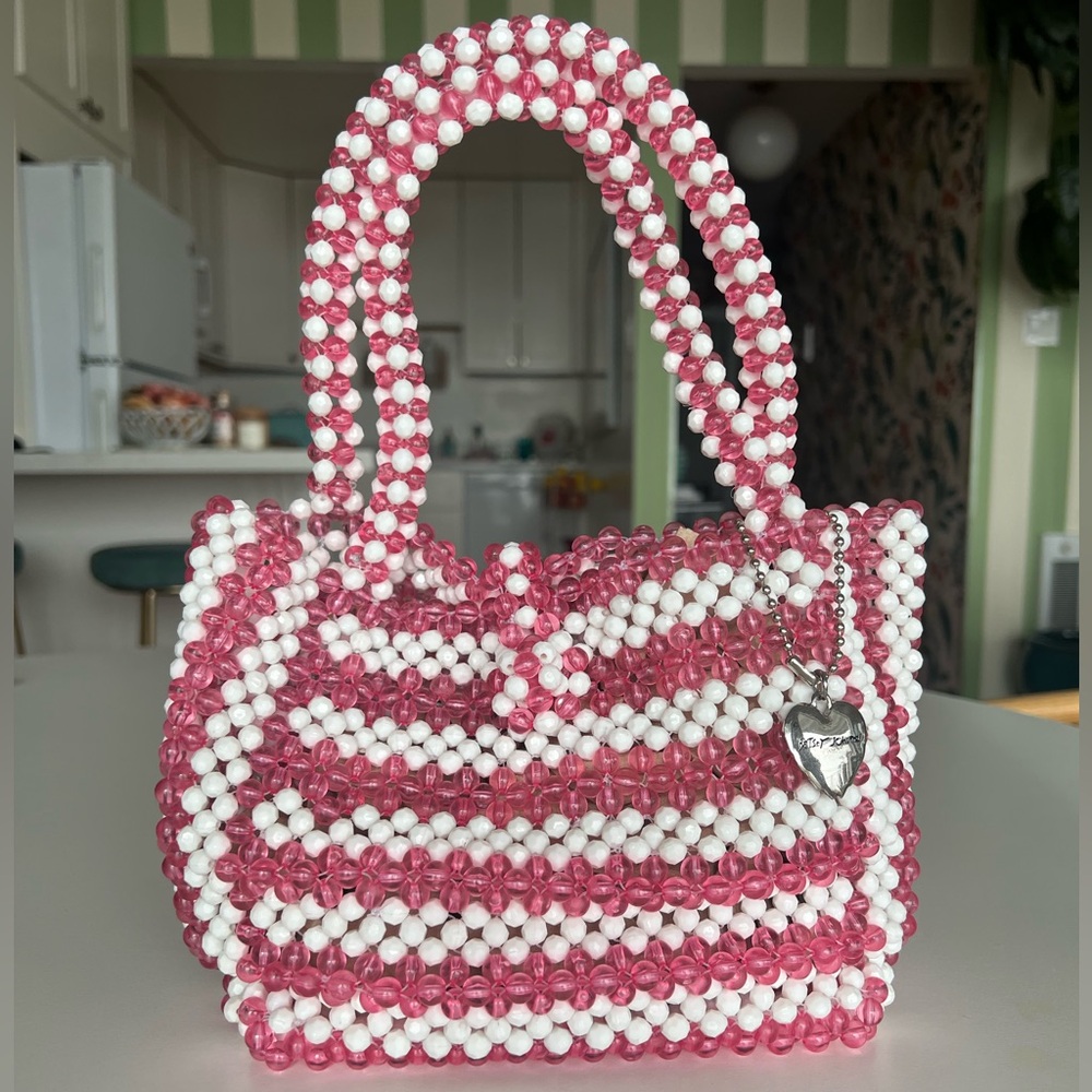 Betsey Johnson beaded handbag new without tags
